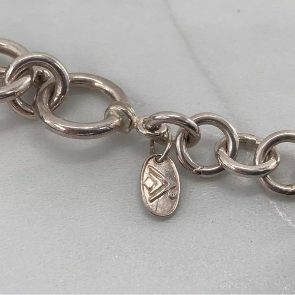 Silpada Village Black Suede Multi Strand Sterling Silver Disc Pendant Necklace - Picture 11 of 12